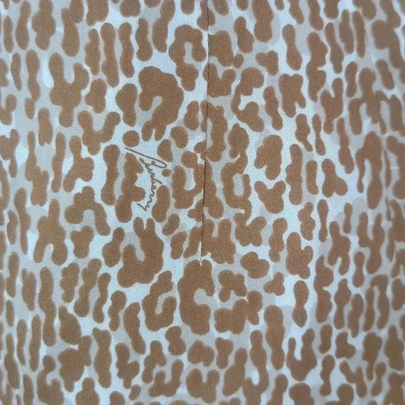 Burberry London Silk Knee-Length Leopard Print Dress - Picture 4 of 7